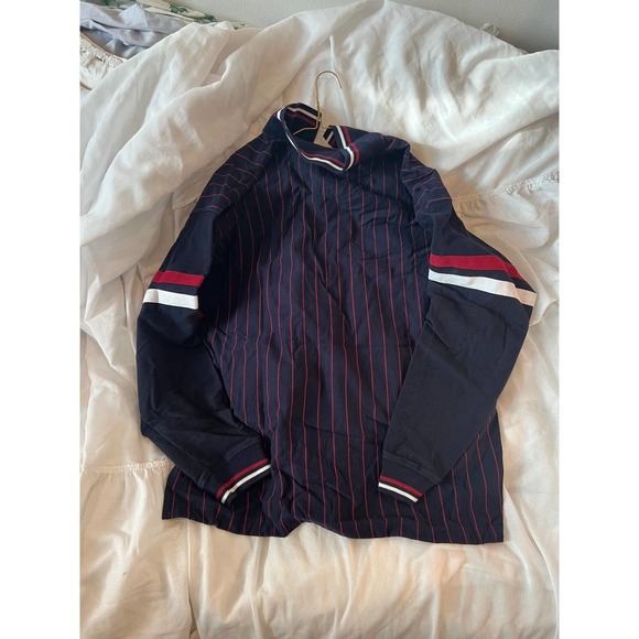 Beverly Hills Polo Club Long Sleeve Rugby Mens L - Picture 3 of 3